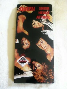 QUEEN SEALED LONGBOX CD SHEER HEART ATTACK 20 YEAR REMASTERED CROWN PROMO SET LP - Picture 1 of 8