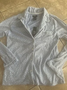 NWT Aria Collection S Supersoft PJ Top Pajama Sleepwear - Picture 1 of 4