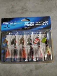 South Bend Kit-6 Lunker Trout And Panfish Spinner Kit Multicolor New Unopened - Picture 1 of 6