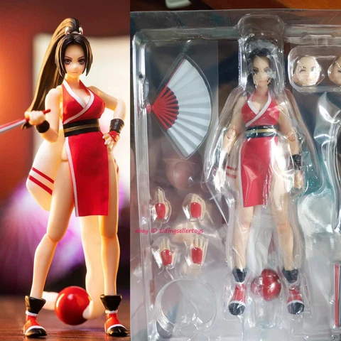 SEVEN TOYS Mai Shiranui King of Fighter 1/12 Action Figure Collection 6'' H Cover