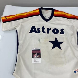 Nolan Ryan Signed Vintage Rawlings Houston Astros Jersey With JSA COA - Picture 1 of 8