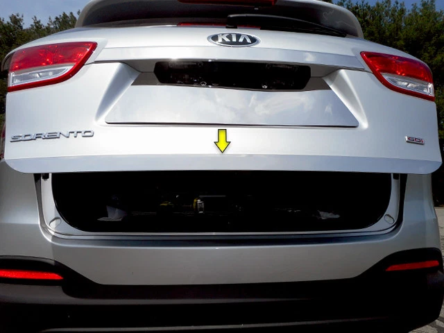 Chrome Rear Deck Trim 1PC QAA Stainless Trunk Accent FOR Kia Sorento 2016-2020 - Image 1 of 1