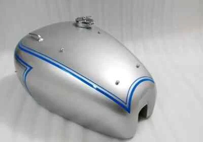 Fit For Triumph 5T Speed Twin Silver Painted Aluminium Petrol Tank + Fuel Cap — 第 1/4 张图片