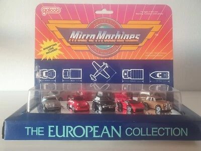 Micro Machines THE EUROPEAN COLLECTION, 1987, mai aperti in confezione originale - Immagine 1 di 4