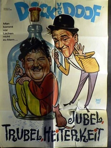 Dick und Doof - Jubel, Trubel, Heiterkeit - Filmposter A1 84x60cm gefaltet - Bild 1 von 1