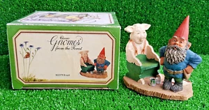 Rien Poortvliet Originale Gnomo Olandese "Evert c/Poltrona" Zambiasi 822379 - Imagen 1 de 9