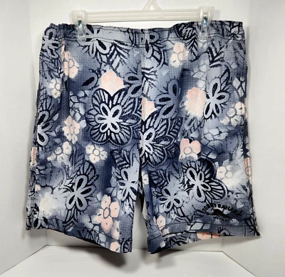 Tommy Bahama Bañador Para Hombre Gris Medio Tropical Floral Pantalones Cortos 38 x 7 Relajado Foto 1 de 4