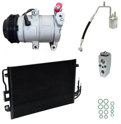 NEW RYC AC Compressor Kit W/ Condenser DH77A-N Fits Mercury Mariner 2.5L 2011 — 第 1/4 张图片