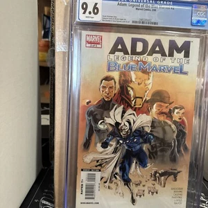 ADAM LEGEND OF THE BLUE MARVEL 2 (2008, MARVEL COMICS) 9.6 CBCS - Picture 1 of 2