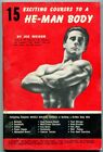 15 Exciting Courses He-Man Body Magazine -Joe Weider 1960 bodybuilding beefcake
