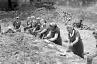 Rubble Women Recycle Stones From Destroyed Buildings In Berlin Wwii Old Photo