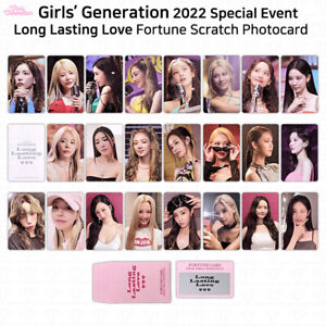 SNSD Girls' Generation 2022 Beyond Live LLL Fortune Scratch Photocard KPOP K-POP