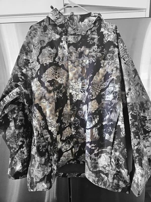Kryptek Jupiter Rain Jacket Waterproof Mens 2XL Obskura Skyfall Camo Hooded  - Image 1 of 4