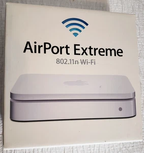 Good Used Apple AirPort Extreme Base Station 2nd Gen Wireless Wifi Router A1143 - Picture 1 of 8
