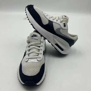 Nike Air Max Systm GS [DQ0284-103] YOUTH Shoes White/Wolf Grey-Obsidian Size 4Y - Picture 1 of 8