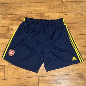 Adidas Arsenal Soccer Shorts Blue 3XL 34x8 - Picture 1 of 4
