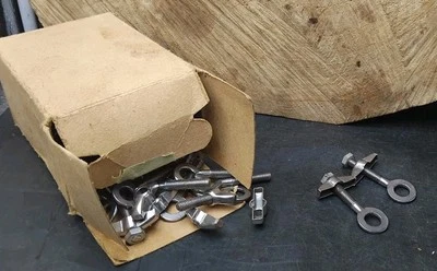 NOS Tendeur chaine velo Ancien 1900 Old bike Chain tensioner Wheel Dropout Bici - Imagen 1 de 4