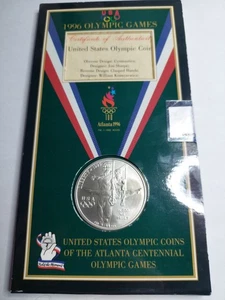 1996 Olympic Games Silver Dollar Coin - Picture 1 of 1