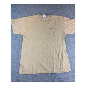 Beretta Shirt Mens Large Brown Graphic Bird Hunting Military Tee Streetwear - Picture 1 of 8