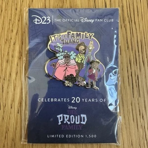 DISNEY D23 Exclusive The Proud Family 20th Anniversary Pin LE 1500 - Picture 1 of 3