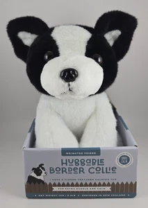 Cuddle & Calm Amigo Pesado Abrazable Border Collie Calmante Calmante Peluche Perro - Imagen 1 de 19