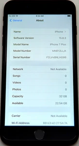 Apple iPhone 7 Plus 32 GB (A1661) DESBLOQUEADO Verizon *USADO/PROBADO* - Imagen 1 de 3