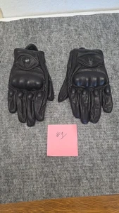 Men's Icon Pursuit Leather Motorcycle Gloves Size L - Bild 1 von 4