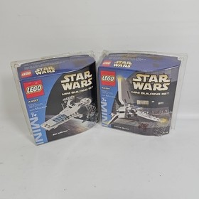 LEGO Star Wars 4493 Sith Infiltrator & 4494 Imperial Shuttle Mini