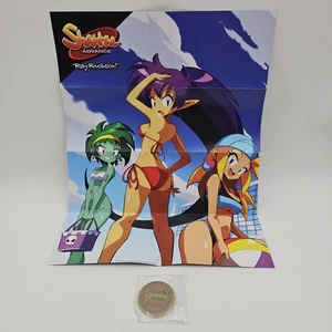 Shantae Advance Risky Revolution Bikini Poster W/ Gold Coin Limited Run Games - Picture 1 of 9