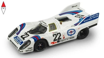 1/43 BRUMM PORSCHE 917K 4.9L TEAM MARTINI RACING N 22 WINNER 24h LE MANS 1971 - Immagine 1 di 3