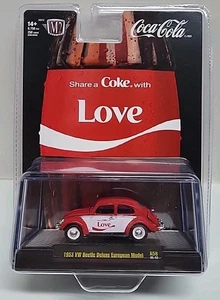 M2 Machines 1952 VW Beetle Coke Love Coca Cola Collectible - Picture 1 of 5