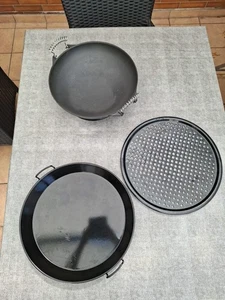 Outdoorchef Set: Wok Guss, Paella Pfanne und Pizzablech - Bild 1 von 9