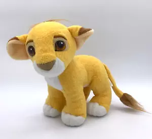 Lion King Simba Cub Vintage 1993 Mattel Magnetic Nose 7.5" Plush Stuffed Animal - Picture 1 of 9