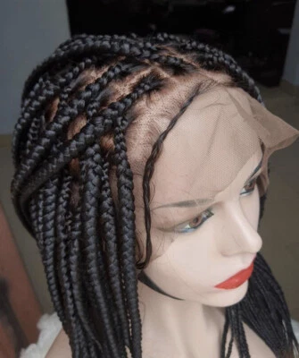 % Full lace box braided kontless  - Image 1 of 2