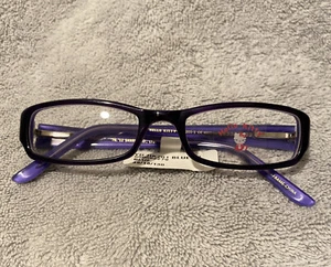 Hello Kitty HK 201 Blau Mädchen Brille Brillengestell 48-18-130. Einzelhandel 48 $ - Bild 1 von 4
