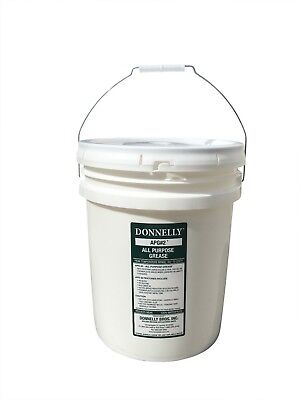 5 Gallon Pail (35 Lbs) Donnelly APG#2 ALL PURPOSE GREASE • 619.01£