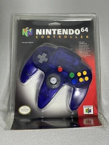 Controlador Nintendo 64 - Color Uva - ¡NUEVO/SELLADO DE FÁBRICA!¡! - Imagen 1 de 8