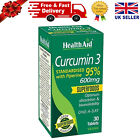 Health Aid Curcumin 3 Curcumin with Piperine 30tabs, 600mg