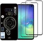Fancy Case Cover+2 Protections Screen Tempered Glass Samsung S10E (2019)