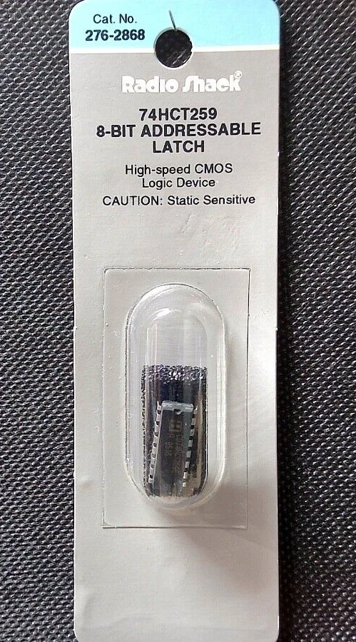 Archer 276-2868 / Harris CD74HCT259E Cierre direccionable 8 bits IC DIP16 - Nuevo Foto 1 de 1