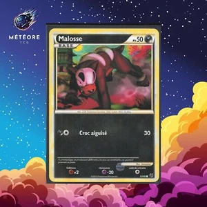 Carte Pokémon Malosse 53/90 HGSS Indomptable Français - Imagen 1 de 2