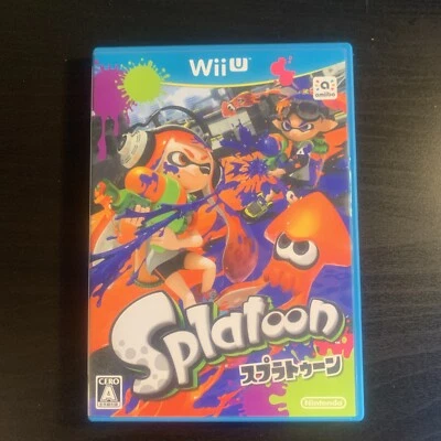 Splatoon Nintendo Wii U Japan Import CIB - Image 1 of 4