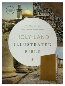 Holman CSB Illustrated Bible; 2020; Ginger Leather Soft; 9.5 Font; Indexed - Imagen 1 de 8