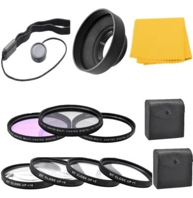 58mm Accessory Filter Kit For Canon EF 75-300mm 70-300mm, EF-S 55-250mm, 18-55mm - Image 1 of 4