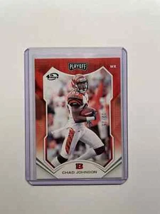 Panini Playoff 2021 Chad Johnson #36 Cincinnati Bengals - cuarto down 12/25 raro - Imagen 1 de 1
