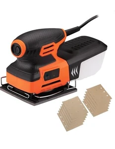 Tacklife PSS01A Sander Black & Orange - Picture 1 of 3