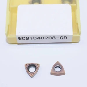 10P WCMX040208-GD CNC Carbide U Drill Insert Tools WCMX04 For WC 21-24.5 U Drill - Picture 1 of 4