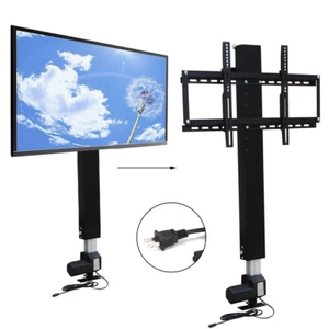 Meccanismo Staffa Sollevamento TV Motorizzata per Supporto Sollevatore TV da 26"- 57" con Telecomando - Foto 1 di 10