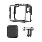 For Insta360 Ace /Ace Pro Camera Cage Metal Protective Frame Case Dual Cold Shoe