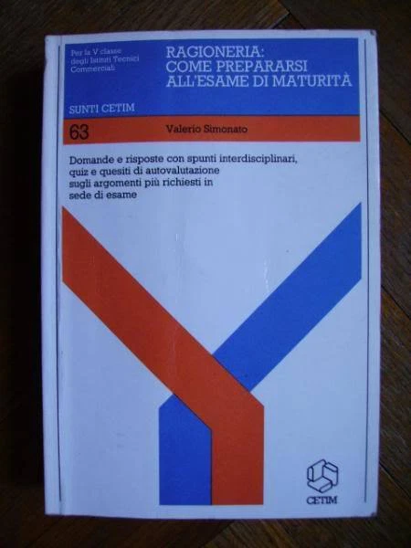 RAGIONERIA COME PREPARARSI ALL'ESAME DI MATURITA' - Immagine 1 di 1
